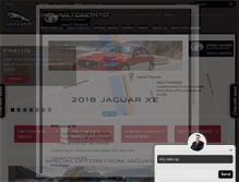 Tablet Screenshot of jaguartoronto.com